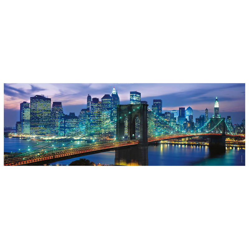 Load image into Gallery viewer, Clementoni panorama puzzel new york brooklyn bridge, 1000st.
