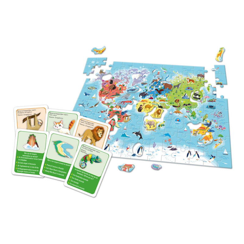 Laden Sie das Bild in Galerie -Viewer, Clementoni education - ontdek de wereld puzzel
