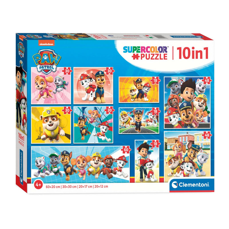 Load image into Gallery viewer, Clementoni puzzels paw patrol, 10in1
