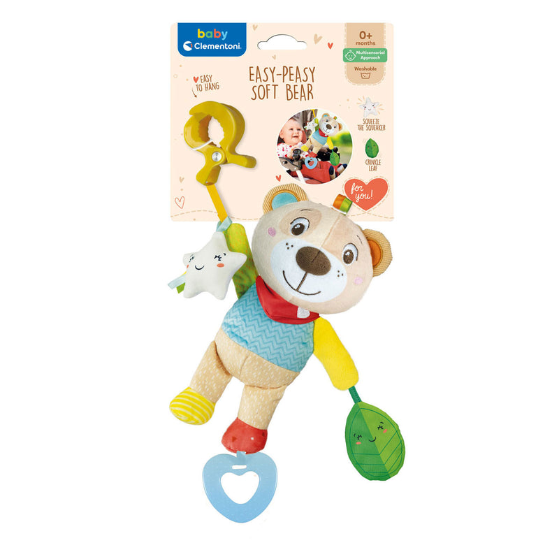 Load image into Gallery viewer, Clementoni Clip Easy Peasy Knuffel Beer
