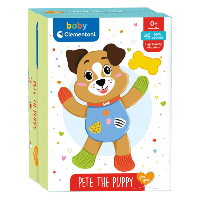 Load image into Gallery viewer, Clementoni Baby Pluchen Knuffel Pete de Puppy
