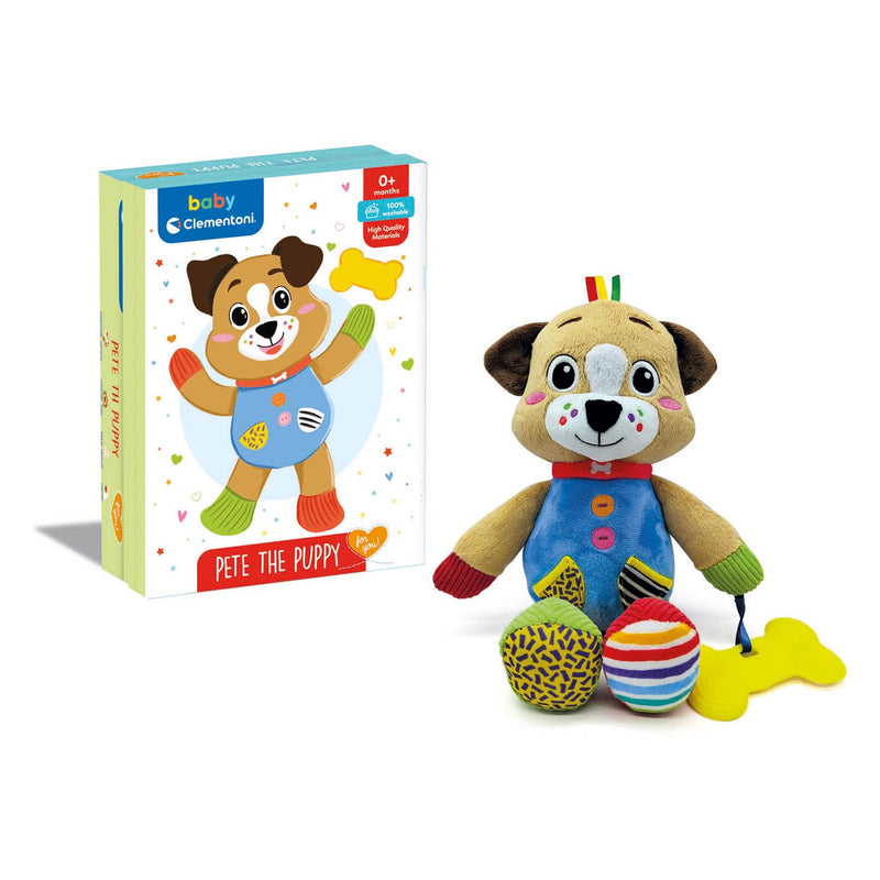 Load image into Gallery viewer, Clementoni Baby Pluchen Knuffel Pete de Puppy
