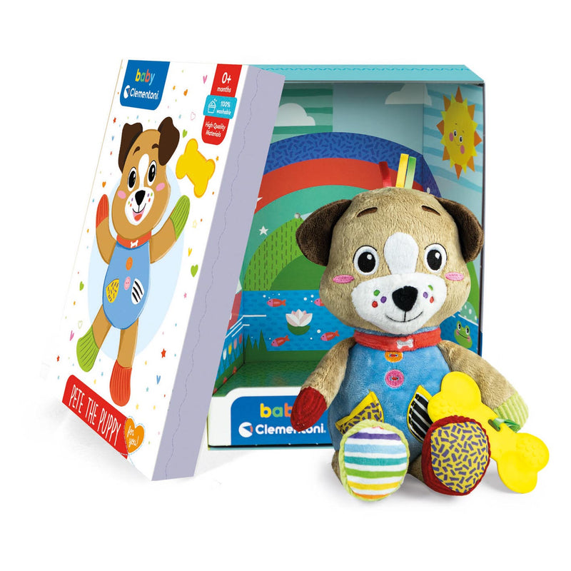 Load image into Gallery viewer, Clementoni Baby Pluchen Knuffel Pete de Puppy
