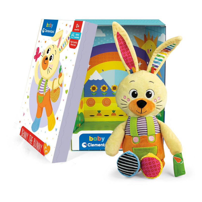 Load image into Gallery viewer, Clementoni Baby Pluchen Knuffel Benny het Konijn
