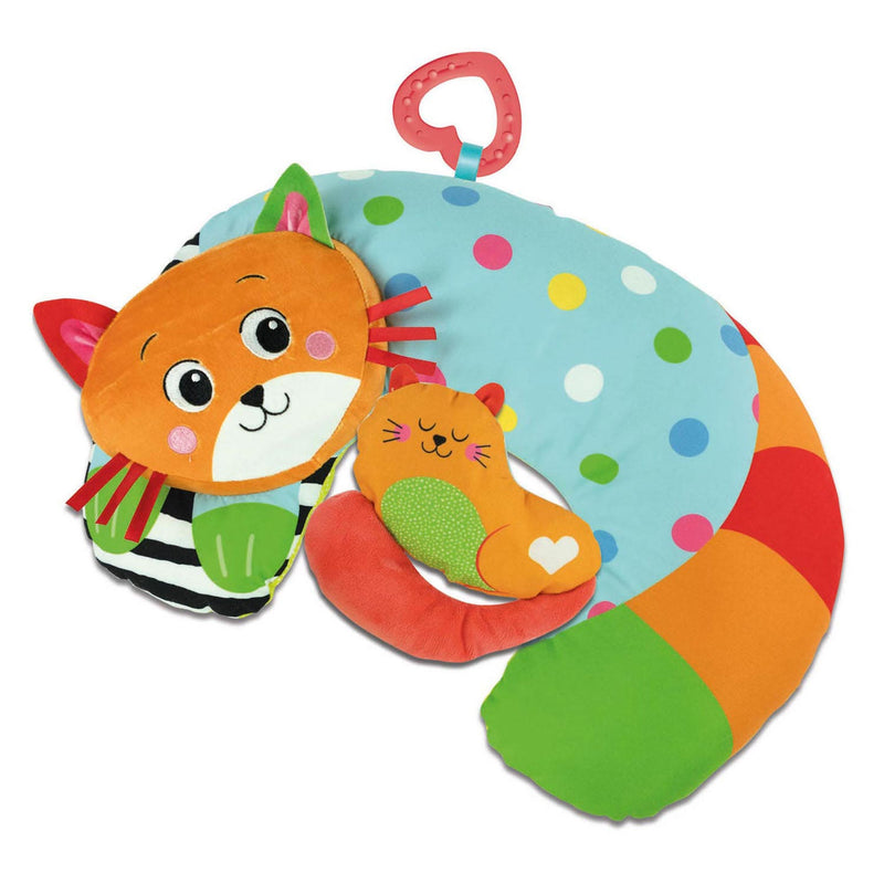 Load image into Gallery viewer, Clementoni Baby Tummy Time Kussen Kitty Cat
