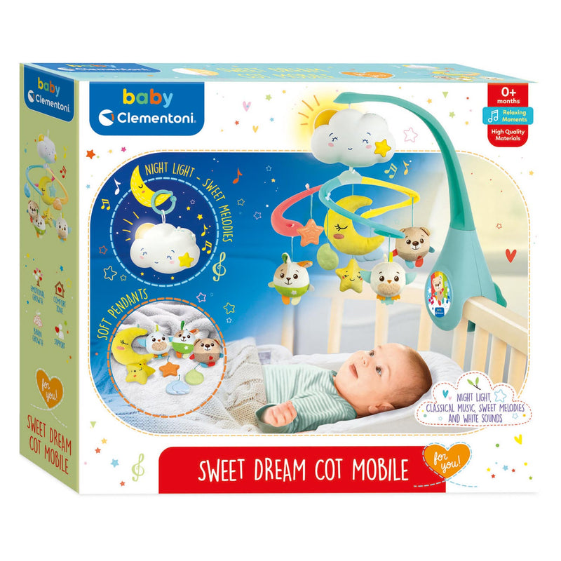 Load image into Gallery viewer, Clementoni Baby Muziek Mobiel Wolk
