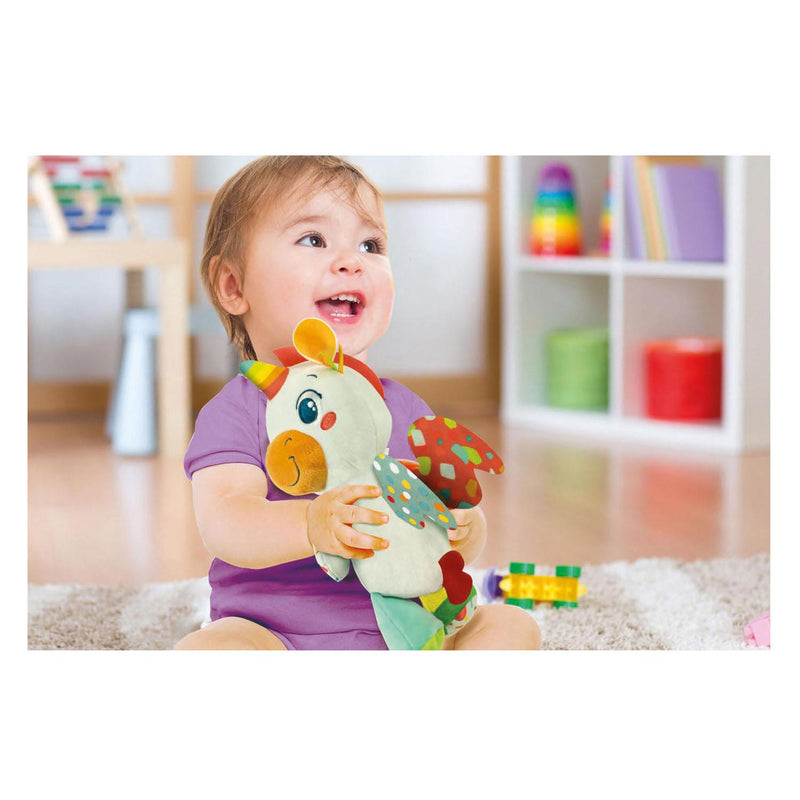 Load image into Gallery viewer, Clementoni Baby Pluchen Knuffel Eenhoorn
