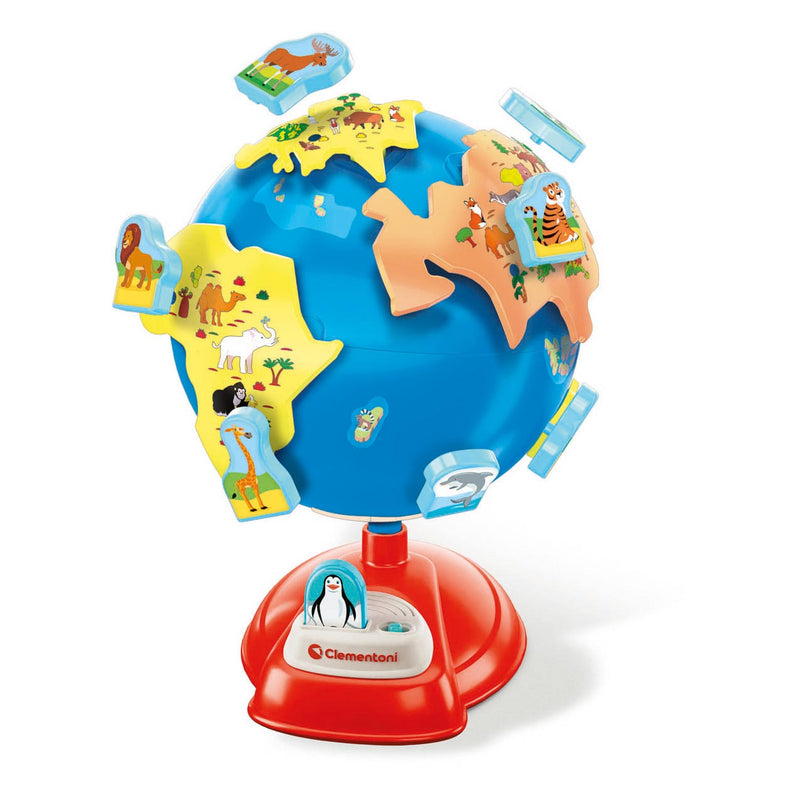 Load image into Gallery viewer, Clementoni Education Mijn Eerste Wereldbol Leerspel
