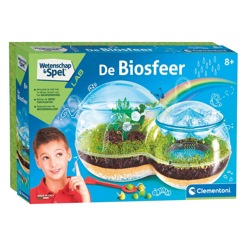 Afbeelding laden in galerijviewer, Clementoni wetenschap spel - de biosfeer - experimenteerdoos - wetenschapslab - vanaf 8 jaar
