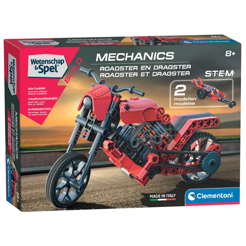 Load image into Gallery viewer, Clementoni wetenschap spel mechanica - roadster, 2in1
