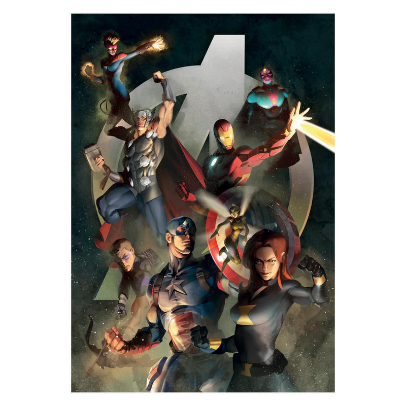 Load image into Gallery viewer, Clementoni puzzel disney 100 jaar - avengers, 1000st.

