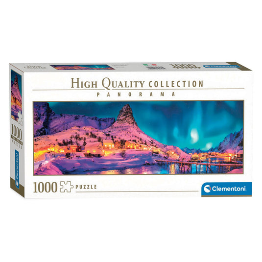 Clementoni panorama legpuzzel lofoten, 1000st.