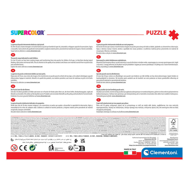 Load image into Gallery viewer, Clementoni Maxi Legpuzzel Cars, 24st.
