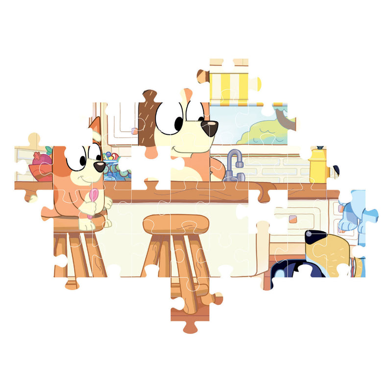 ギャラリービューアに画像をロードする, Clementoni legpuzzel - bluey in de keuken, 104st.
