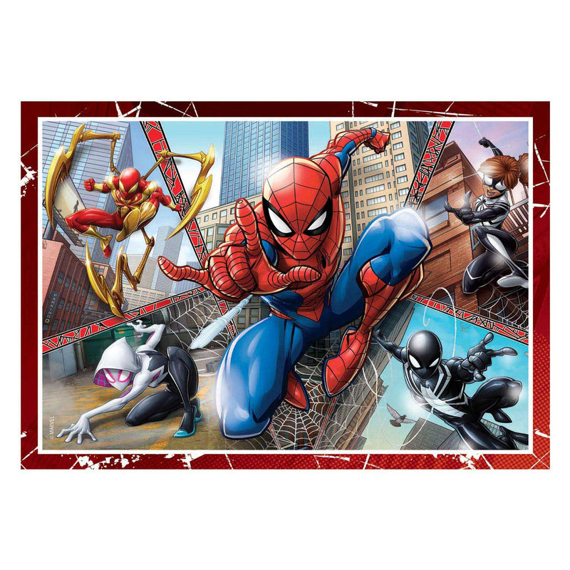 Afbeelding laden in galerijviewer, Clementoni puzzels marvel spiderman, 4in1
