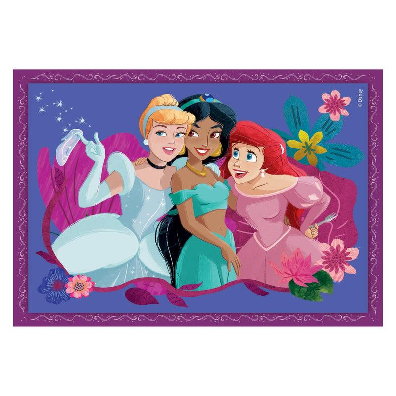Afbeelding laden in galerijviewer, Clementoni puzzels disney princess, 4in1

