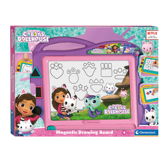 Clementoni gabby's poppenhuis magnetisch tekenbord