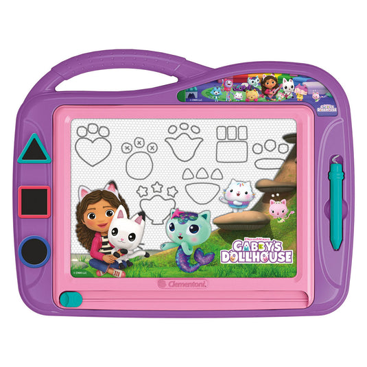 Clementoni gabby's poppenhuis magnetisch tekenbord