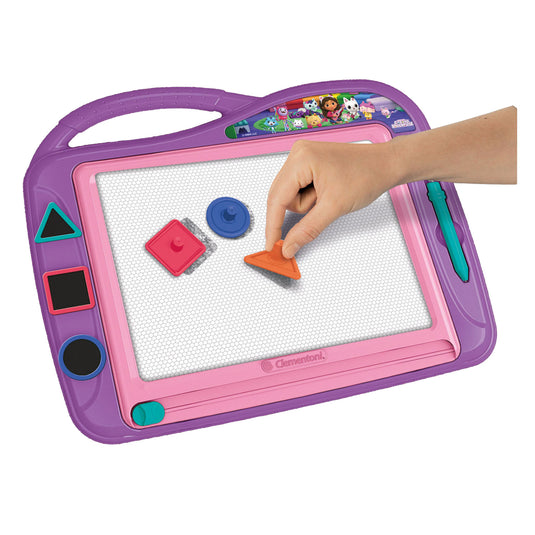 Clementoni gabby’s poppenhuis - magnetisch tekenbord - het creatieve cadeautje - vanaf 4 jaar
