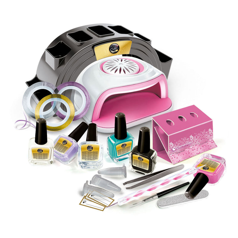 Afbeelding laden in galerijviewer, Clementoni crazy chic passion nails nagelset

