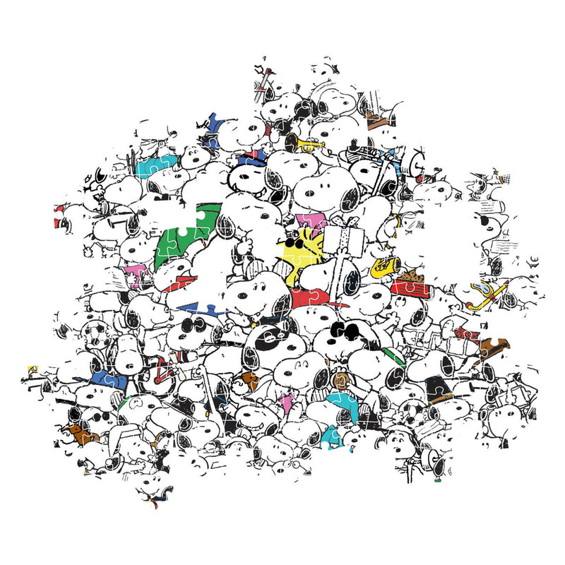 Afbeelding laden in galerijviewer, Clementoni legpuzzel impossible peanuts snoopy, 1000st.
