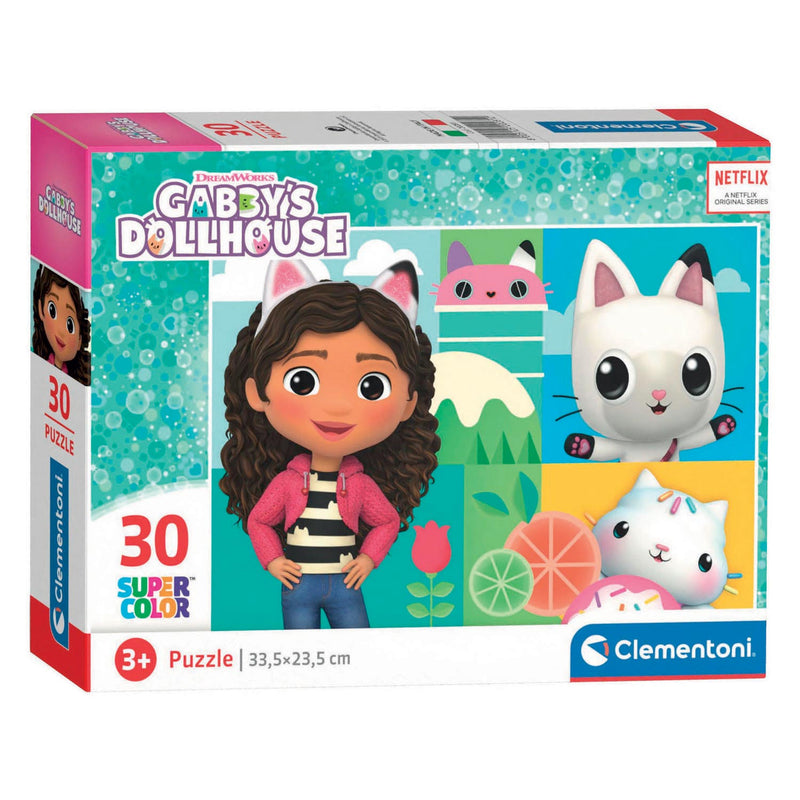 Load image into Gallery viewer, Clementoni puzzel gabby's poppenhuis, 30st.
