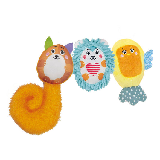 Clementoni baby stoffen kinderwagenspiraal wasbeer