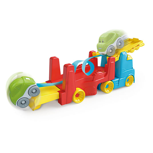 Clementoni baby vrachtwagen met tuimelauto's