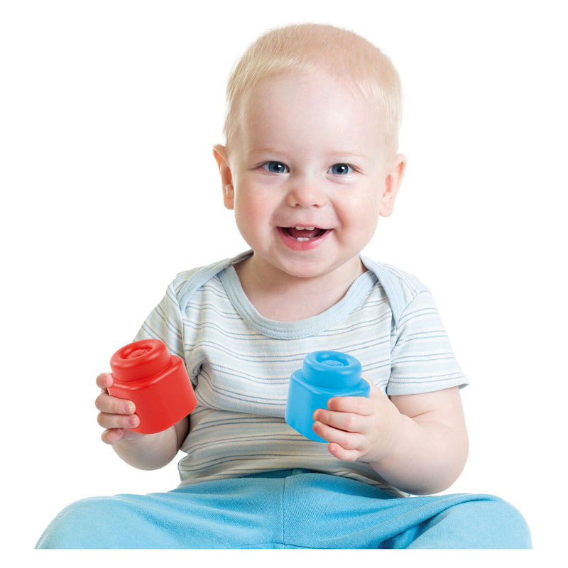Load image into Gallery viewer, Clementoni baby soft clemmy blokken met opbergtas - 40dlg.

