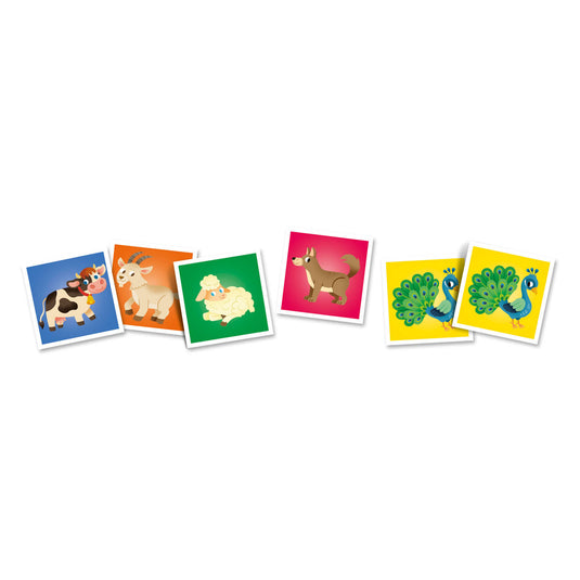 Clementoni memo farm animals