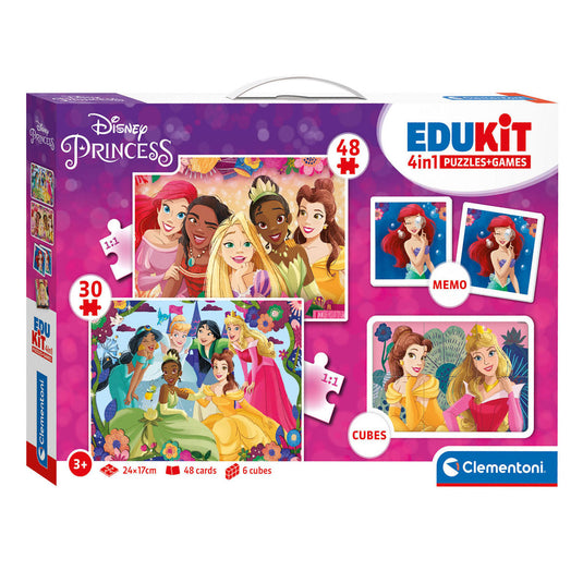 Disney clementoni edukit 4in1 princess