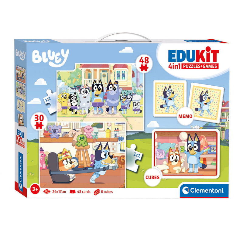 Load image into Gallery viewer, Clementoni edukit 4in1 bluey
