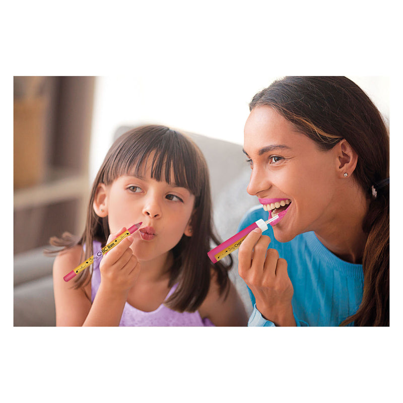 Load image into Gallery viewer, Clementoni crazy chic lipgloss en lippotlood pink power, 2st.
