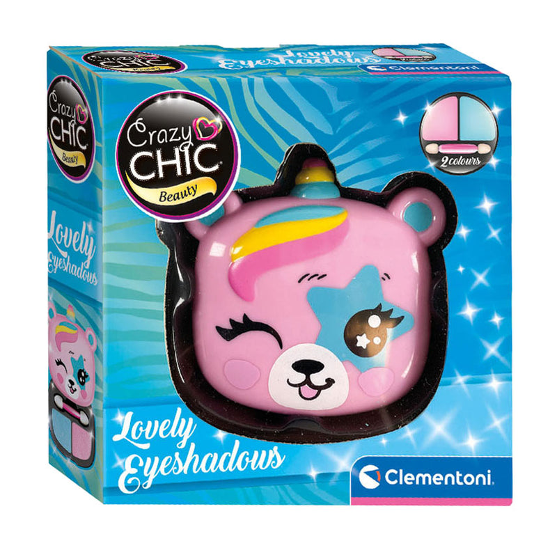Cargue la imagen en el visor de la galería, Clementoni crazy chic oogschaduw in make-up doosje beer
