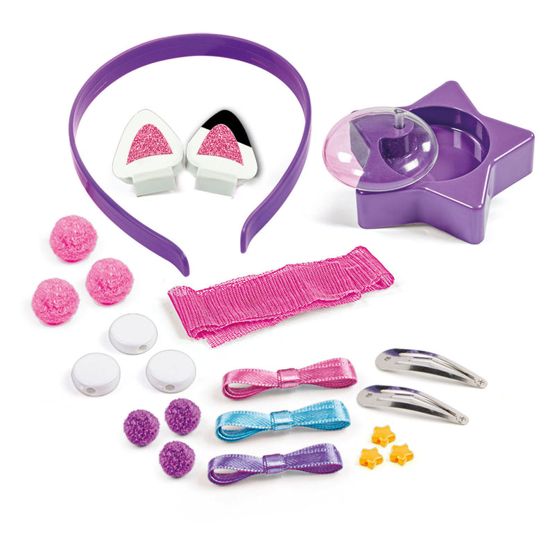 Afbeelding laden in galerijviewer, Clementoni gabby's poppenhuis haaraccessoires set
