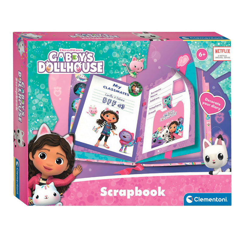 Load image into Gallery viewer, Clementoni gabby's poppenhuis scrapbook set
