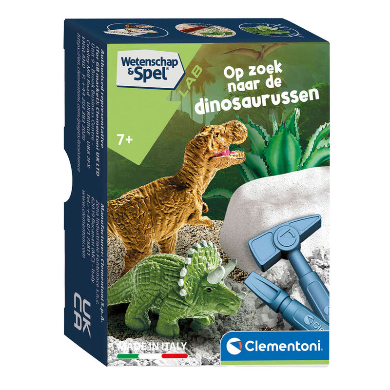 Load image into Gallery viewer, Clementoni wetenschap en spel - op zoek naar de dinosaurussen
