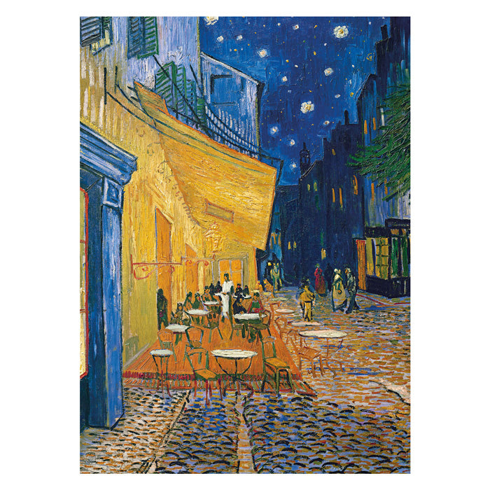 Afbeelding laden in galerijviewer, Clementoni legpuzzel van gogh cafe terrace at night, 1000st.
