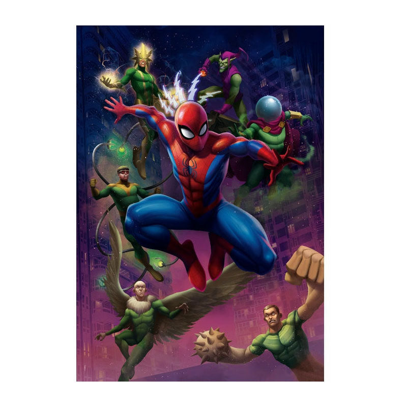 Load image into Gallery viewer, Clementoni legpuzzel marvel spiderman, 1000st.
