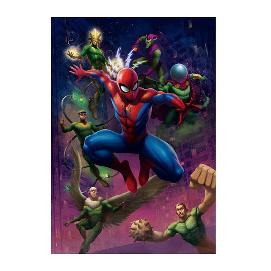 Clementoni legpuzzel marvel spiderman, 1000st.
