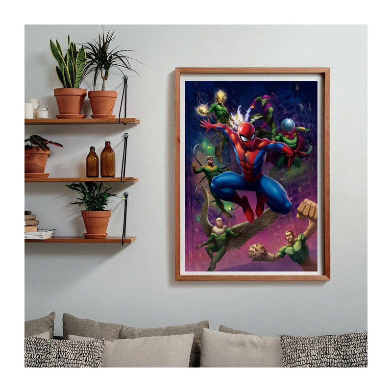 Chargez l'image dans la visionneuse de la galerie, Clementoni legpuzzel marvel spiderman, 1000st.
