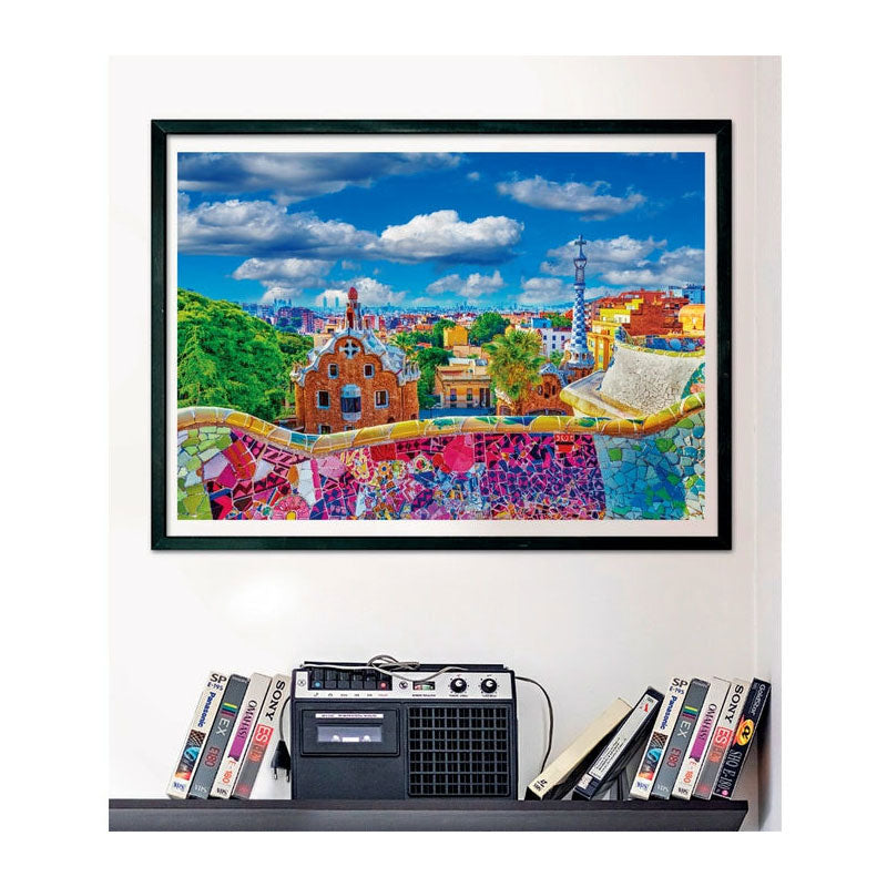 Afbeelding laden in galerijviewer, Clementoni legpuzzel park guell barcelona, 1000st.
