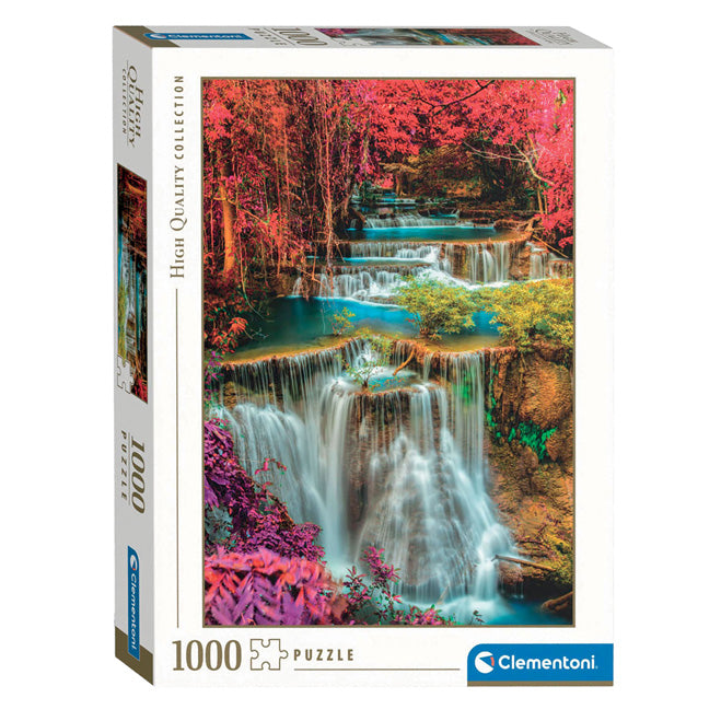 Load image into Gallery viewer, Clementoni legpuzzel colourful thai falls, 1000st.
