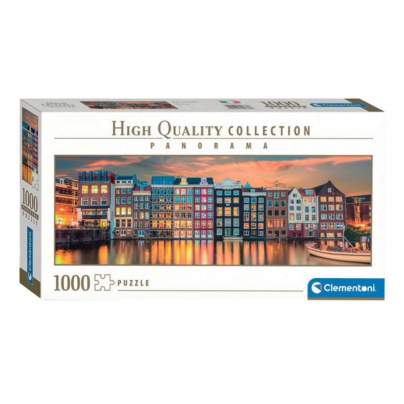 Load image into Gallery viewer, Clementoni legpuzzel panorama bright amsterdam, 1000st.
