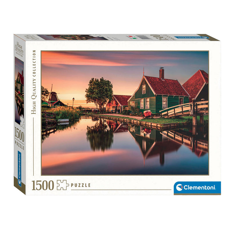 Load image into Gallery viewer, Clementoni legpuzzel zaanse schans, 1500st.
