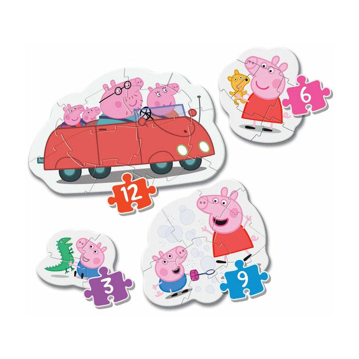 Load image into Gallery viewer, Clementoni my first puzzles peppa pig
