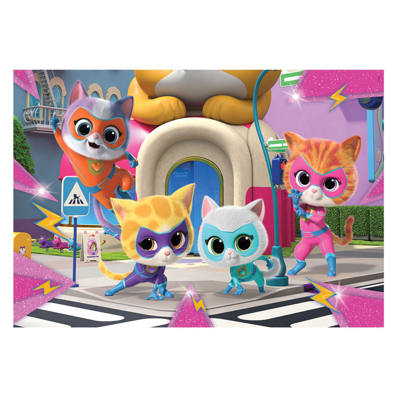 Load image into Gallery viewer, Clementoni legpuzzel super color super kittens, 2x20st.
