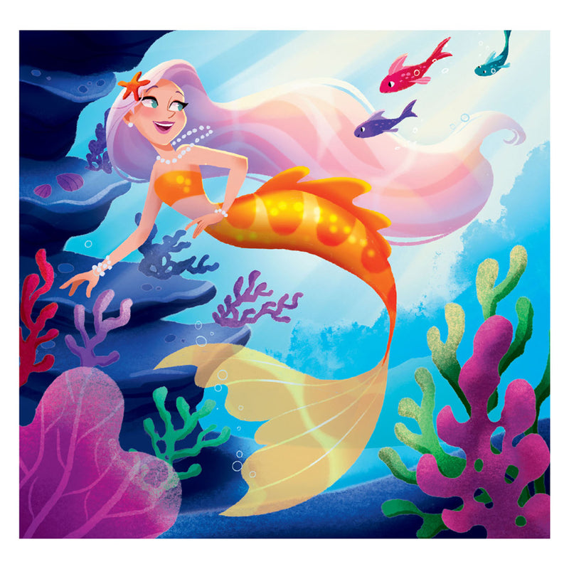 Load image into Gallery viewer, Clementoni legpuzzel super color vierkant fantasie, 3x48st.
