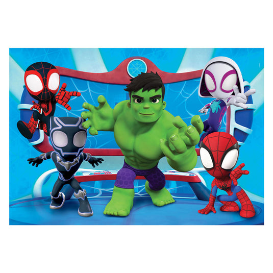 Clementoni legpuzzel super color marvel spidey, 60st.