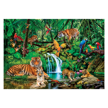 Clementoni - puzzel - 300 stukjes - jungle retreat - puzzel voor kinderen - vanaf 9 jaar